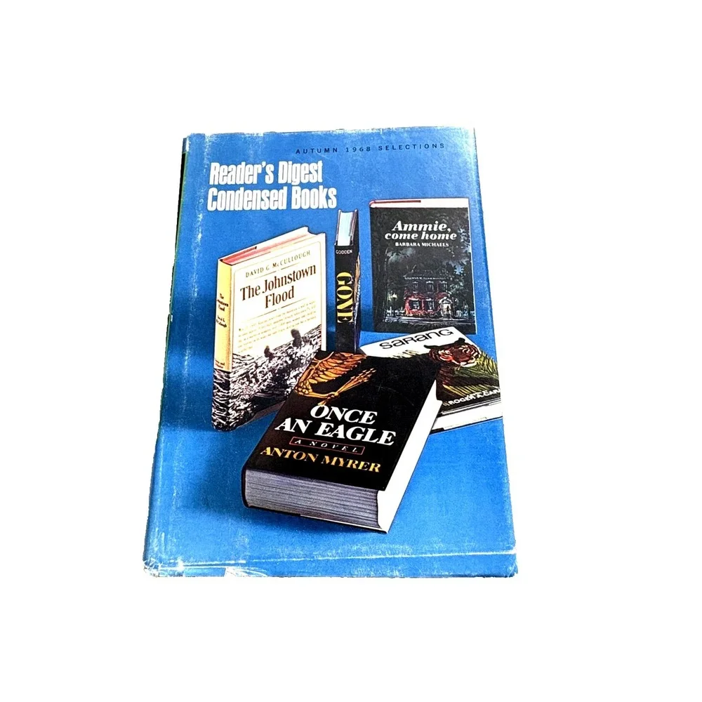 Reader's Digest Condensed Books Vol 2 & 4 1968 Hardcover